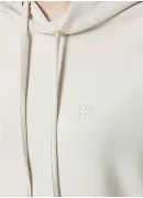 Kısa Kollu Bej Sweatshirt Kısa Kollu Bej Sweatshirt