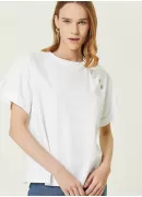 Kırık Beyaz T-shirt Kırık Beyaz T-shirt